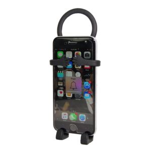 Bondi Silicone Flexible Cell Phone Holder Black Bondi Silicone Flexible Cell Phone Holder Black